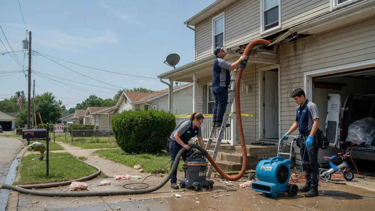 Water Damage Restoration in Burbank, SD near me